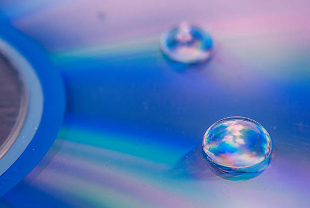 abstract dvd texture as nice technology background