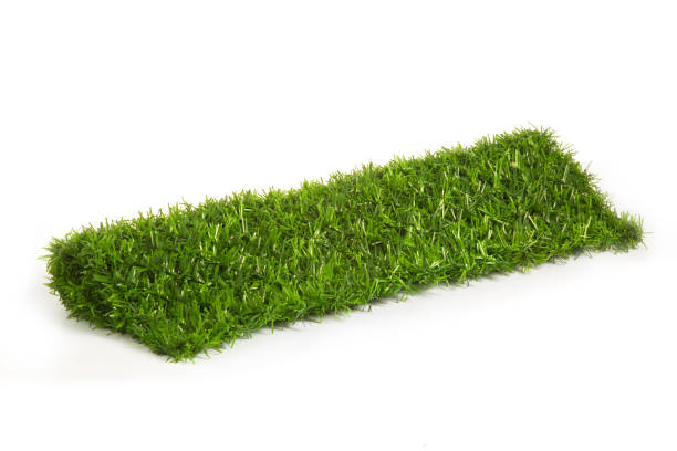 istock Vibrant Green Artificial Grass Rug Perfect for Home Decor, Landscaping and Event Setup to Bring a Touch of Nature Indoors with Low Maintenance and Durability in Any Environment 2206127790