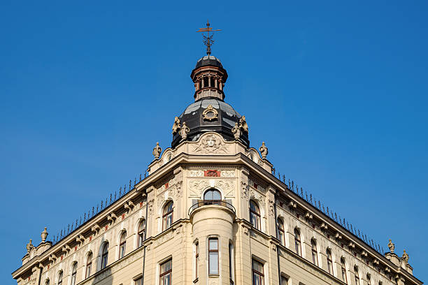 istock Eclectic Historic Building with Baroque Dome in Riga 2206141065