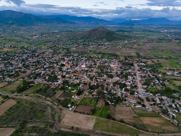 istock Oaxaca's Central Valleys aerial imagery 2206143624
