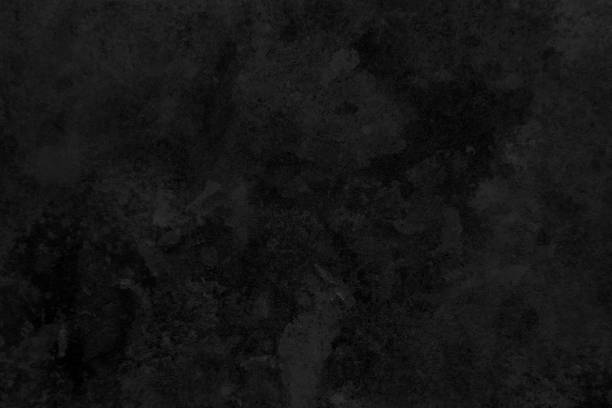 Dark grey black coloured rough grunge gradient blank and empty textured vector backgrounds Horizontal vector Illustration of dark black Gray gradient background for stock- suitable to use as wallpaper, nostalgic backgrounds, vintage post cards, letters, manuscripts etc. The grey grunge is pastel, scuffed, buffed and scratched. black color stock illustrations