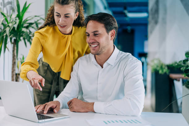 istock Business partners in meeting. 2206170936