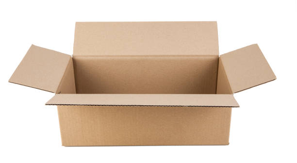 istock Cardboard box isolated on white background. 2206172858