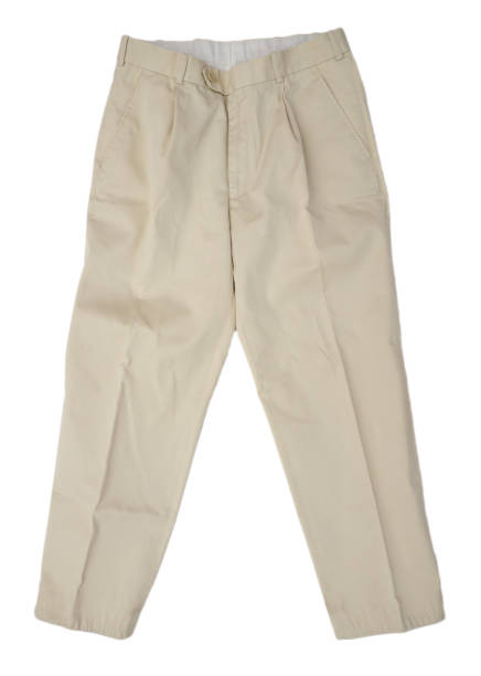istock White men's trousers on a white background. 2206173415