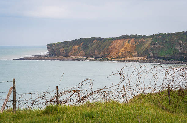 istock Pointe Du Hoc, World War II Site at Normandy 2206179311
