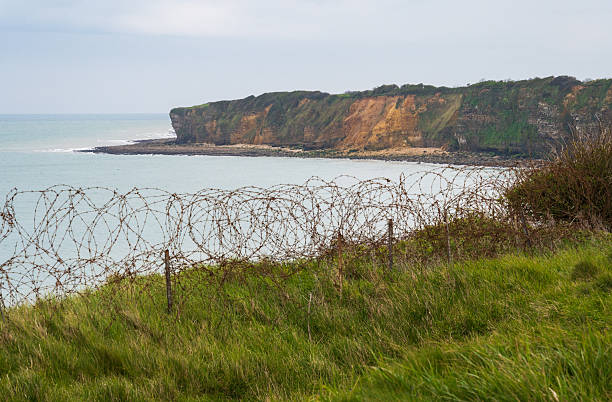 istock Pointe Du Hoc, World War II Site at Normandy 2206179392