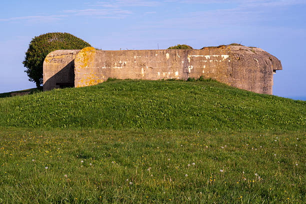 istock Longues-sur-Mer battery, World War II Artillery in France 2206180607