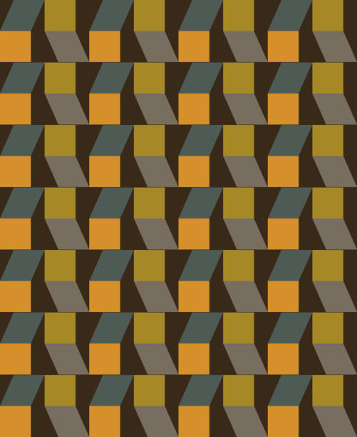 abstract colors geometric building composition pattern background