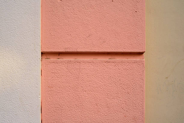 istock Sun light on street pink wall 2206190641