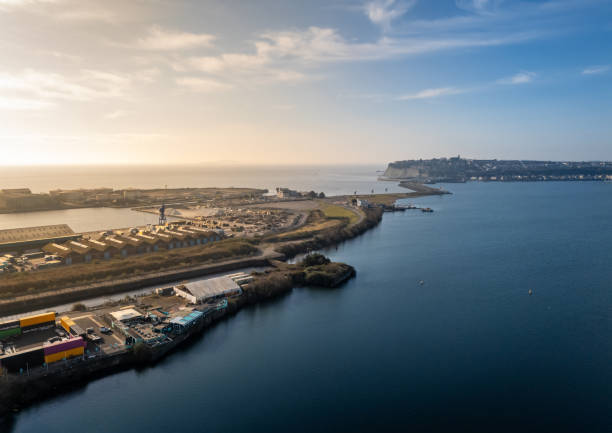 istock Industrial side of Cardiff Bay Barrage 2206199535