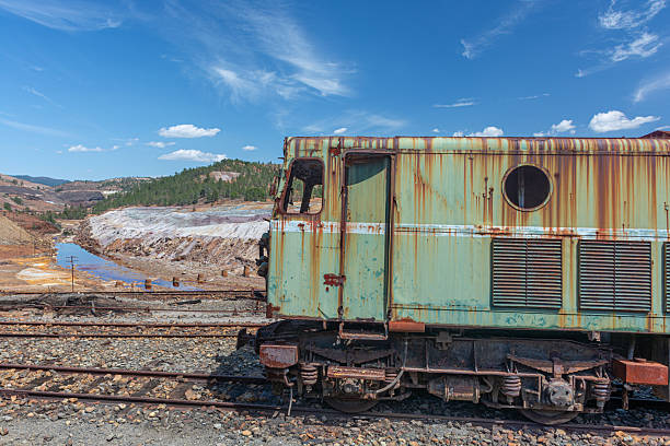 istock Historic railway in the Riotinto Mines, Huelva 2206201512