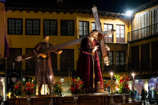 istock Jesus of Nazareth procession during Holy Week 2206203333