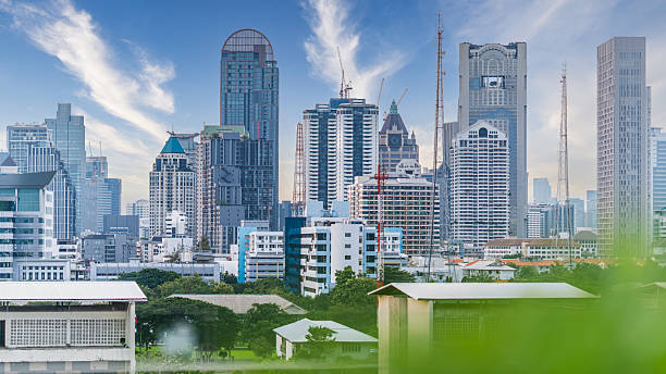istock Bangkok Skyline, Urban Cityscape View 2206222467