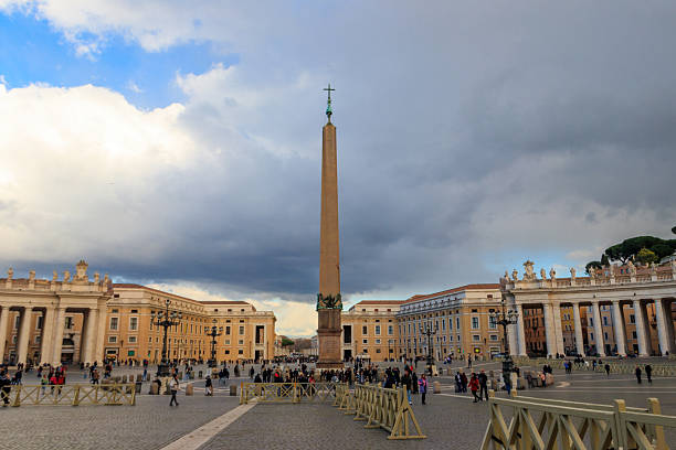 Vatican - March 1, 2023: Saint Peter's Square in Vatican City, Vatican