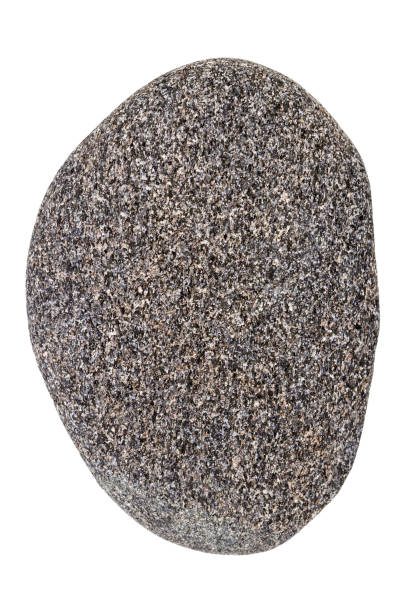 istock Top view of single black pebble 2206225557