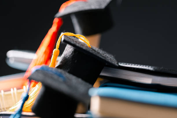 istock Concept education is business scholarship essential idea globalization, mortarboard students learn and study in universities and colleges master knowledge save involves financial management diploma 2206227817