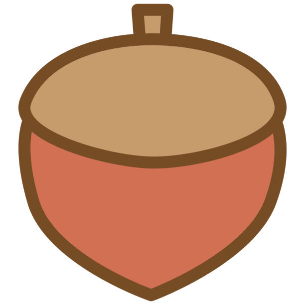 Acorn Rnd 440+ One Acorn Cutout Cartoon Stock Photos, Pictures & Royalty-Free ...