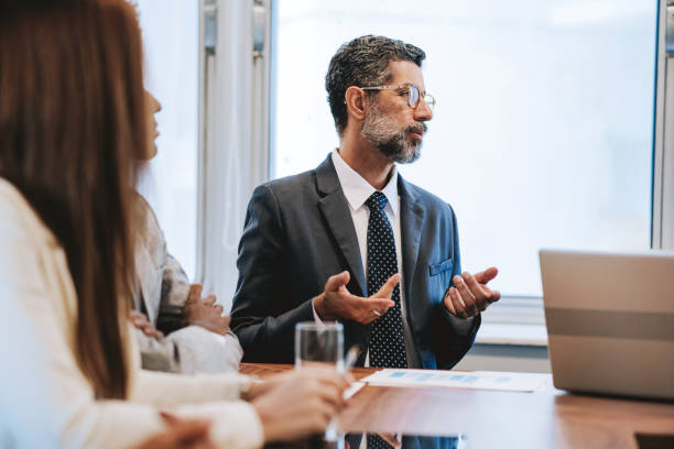 istock Business people in meeting room 2206249449