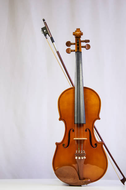 istock Violin, musical instrument isolated on white background 2206257839