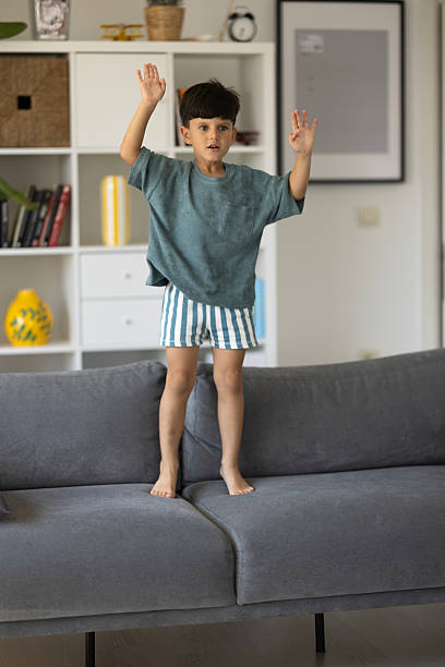 istock Naughty and little boy 2206258840