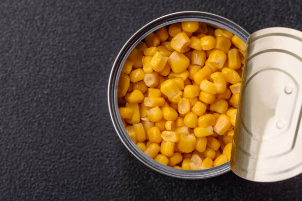 istock Sweet yellow canned corn in bowl 2206266289