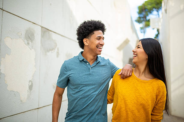 istock Stylish Latino Couple's Portrait 2206286696