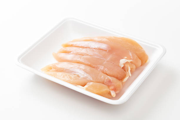 istock Chicken fillet on a white background. 2206298440