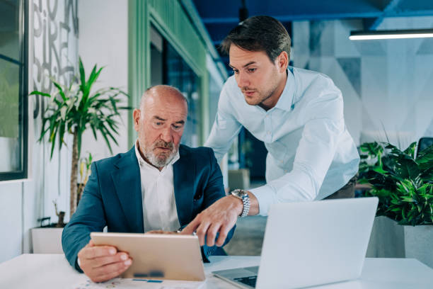 istock Business partners in meeting. 2206302694