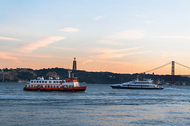 istock Golden Hour on the Tagus River 2206304941