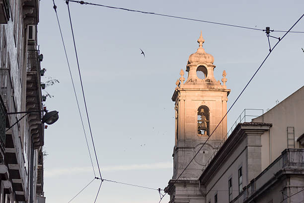 Lisbon Cathedral (Sé de Lisboa) stands out among the buildings of the Alfama district