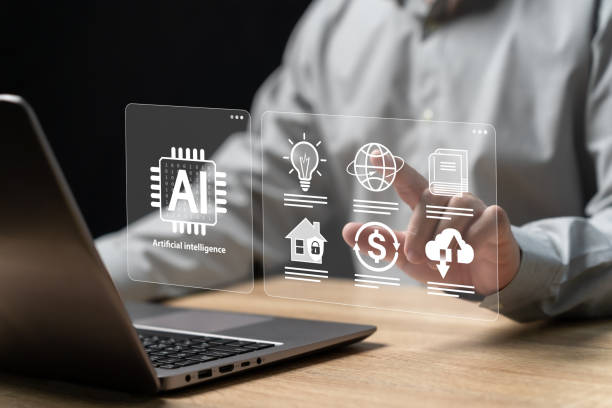 istock AI Artificial intelligence for Daily lives and working assistance concept, Businessman use Artificial intelligence automation to manage their lifestyle, Improve efficiency in business work, New Learn 2206307208