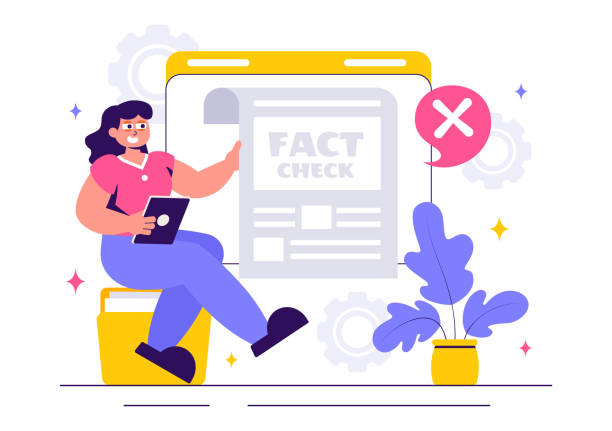 Factcheck Examples Graphic 30+ Fact Check Social Media Stock Illustrations, Royalty-Free Vector ...