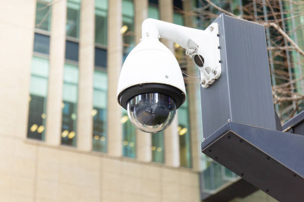 istock Surveillance cameras throughout the city 2206332523