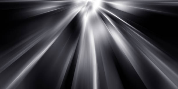 Abstract futuristic background with glowing light effect. High speed. Hi-tech. Abstract technology background concept