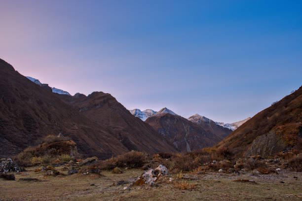 istock Jomolhari Campsite during early morning in Bhutan 2206336688