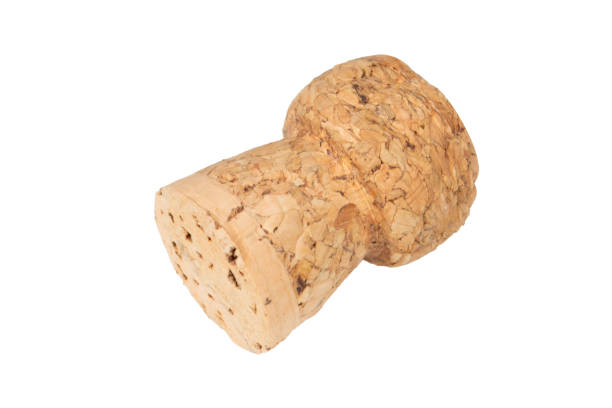 istock Champagne cork cap isolated on white background. 2206338001