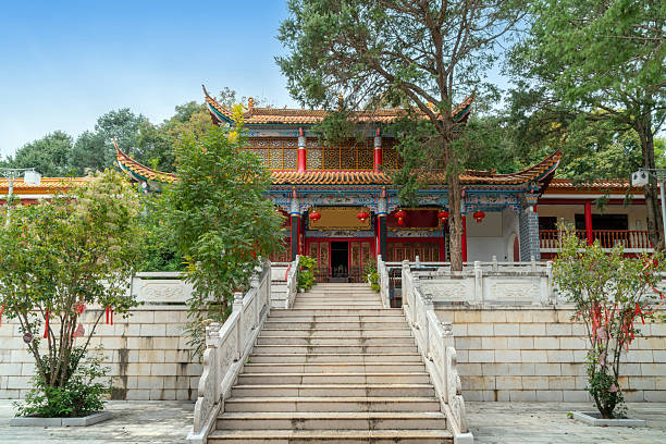 istock Ancient Chinese buildings in Mile 2206341067
