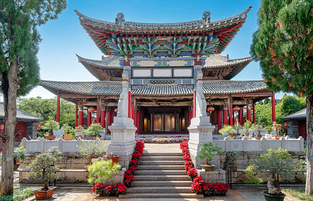 istock Ancient buildings in Yunnan 2206342328