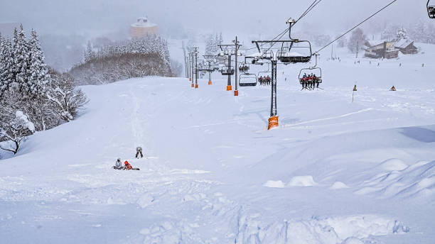 istock Maiko Ski Slope Chairlift 2206344539