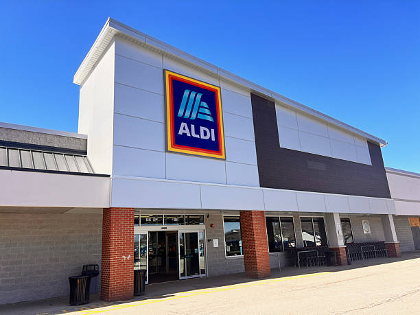 Aldi Grocery Store stock photo
