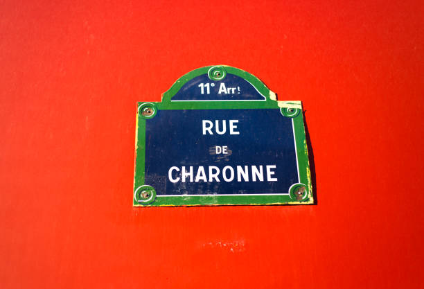istock Paris, France: Old-Fashioned Street Sign 