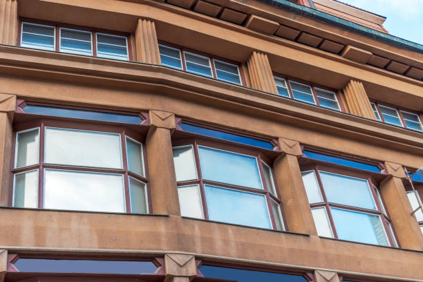 A facade of a building in Prague