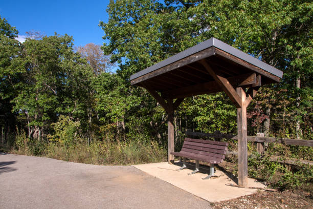 istock Don Robinson SP - Bench & Shelter on Trail 2206382945