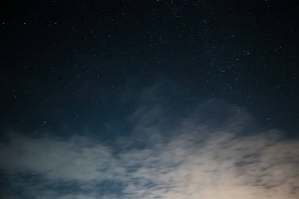 istock Night sky - Universe filled with stars. Backgrounds night sky with stars and clouds 2206384561