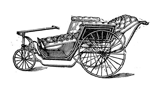 istock Reclining bath chair for the disabled, Victorian, vintage illustration, 1899, 19th Century 2206385061