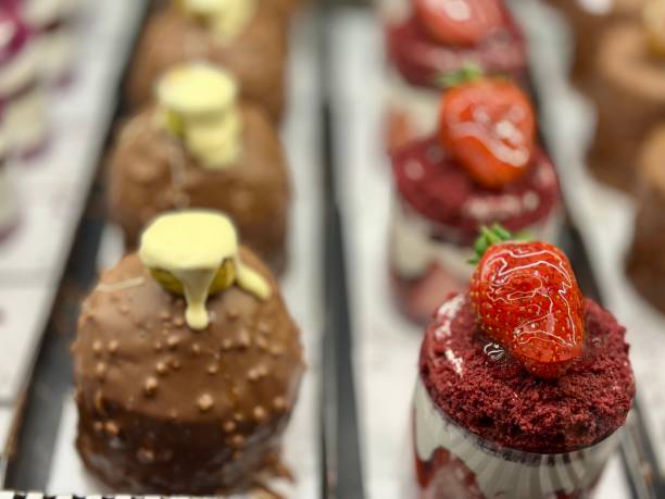 istock chocolate and strawberry cake 2206393908