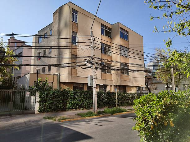 istock Apartment Building in City 2206393986