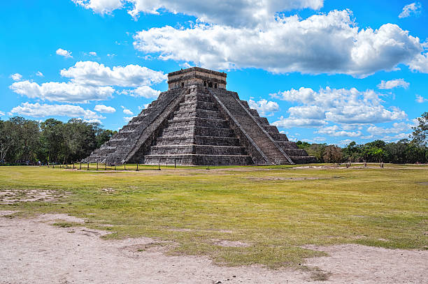 istock Mayan Temple pyramid of Kukulkan, - Chichen Itza. 2206401430
