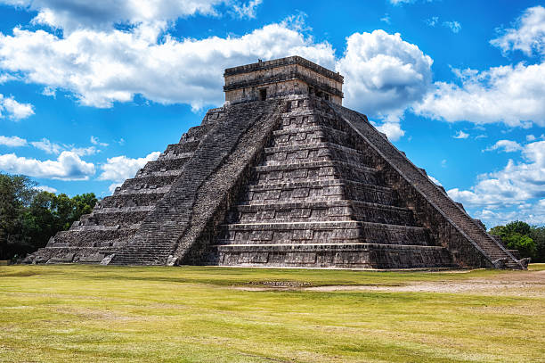 istock Mayan Temple pyramid of Kukulkan, - Chichen Itza. 2206401440