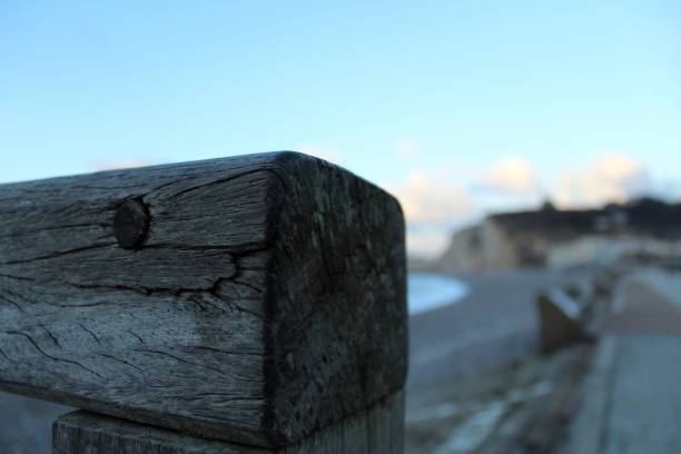 Old wood details in the coast